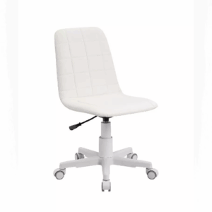 Кресло офисное (компьютерное) TRON B1 экокожа Standard, 42х44.5х38.5 см, белый