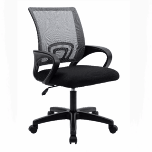 Кресло офисное (компьютерное) TRON А1, ткань рогожка Standard, 47х48х46 см, серый