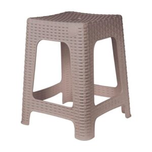 Табурет квадратный Rattan, 363х363х448 мм, французский платан
